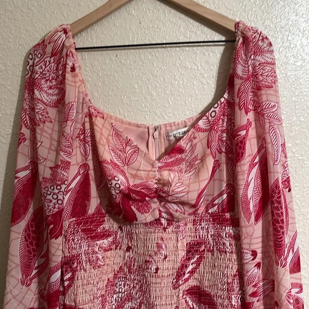 Guess Cyprus smoked printed dress - Picture 4 of 13